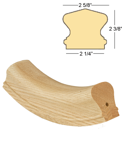 Richmond Up Easing : C-7412S | Stair parts