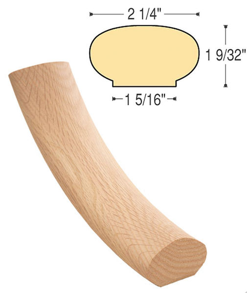 Starting Easing for C-6042 Wall Rail: C-7024 | Stair parts