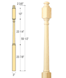 Traditional Landing Newel :  C-4045 | Stair parts