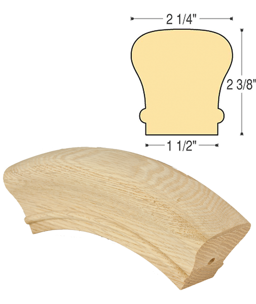 Traditional Over Easing : C-7013 | Stair parts