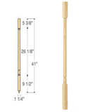 Traditional Square Top Wood Baluster: C-5070 | Stair parts
