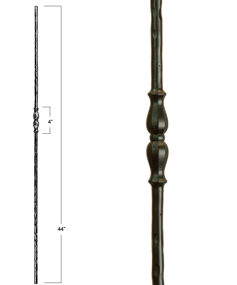 Victorian Single Urn Iron Baluster : 2770