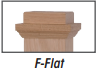 Flat Panel Newel Stair Part #4076 | Stair parts
