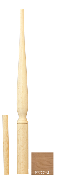 Art Deco Adjustable Starting Newel      C-4862 | Stair parts